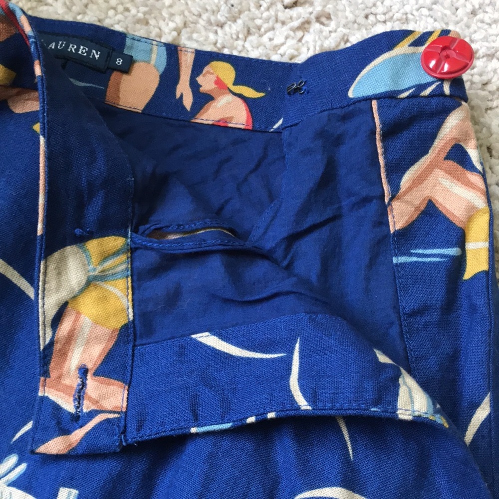 NWT Ralph Lauren Mikaela Retro Print Skirt - Picture 16 of 16